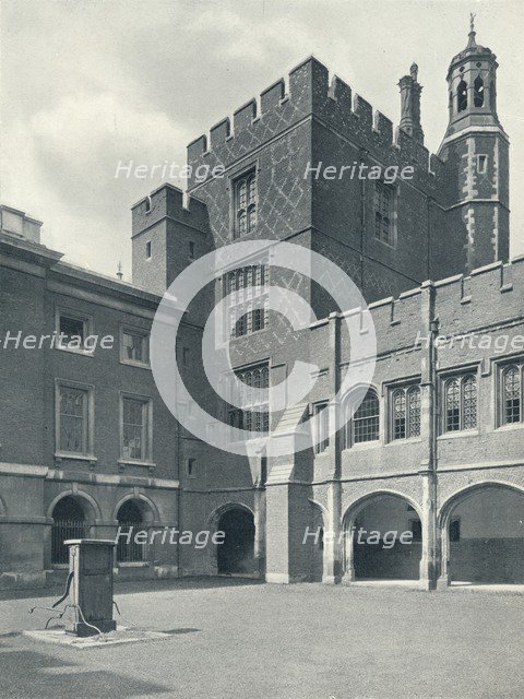 'Cloisters and College Library', 1926. Artist: Unknown.