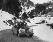 Lanchester LJ200 14hp, 1953 Monte Carlo Rally. Creator: Unknown.