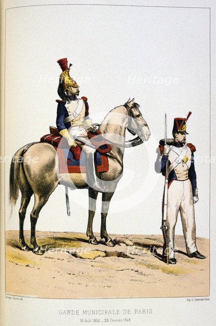 Garde Municipale de Paris Artist: Francois Cudet