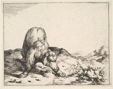 from The Set of The Bears, ca. 1664. Creator: Marcus de Bye.