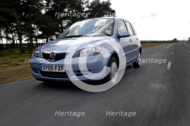 2005 Mazda 2 1.4D Antares. Artist: Unknown.