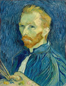 Self-Portrait, 1889. Creator: Vincent van Gogh.