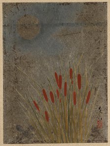 Cat Tails and Moon. Creator: Shibata Zeshin.