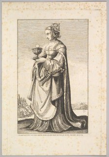 Woman, mid 18th-19th century. Creator: Jane Smith.