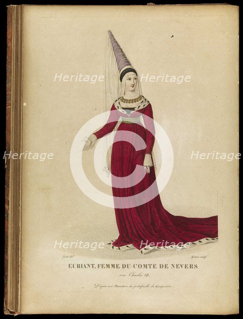 Euryanthe, Late 18th cent.. Artist: Gatine, Georges Jacques (1773-1831)