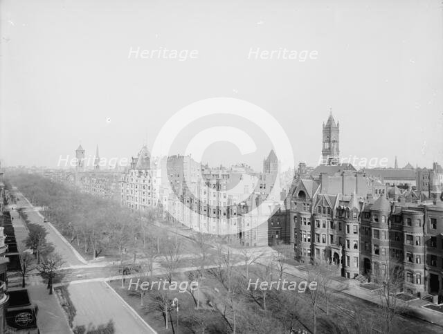 Commonwealth Avenue, Boston, c1902. Creator: Unknown.