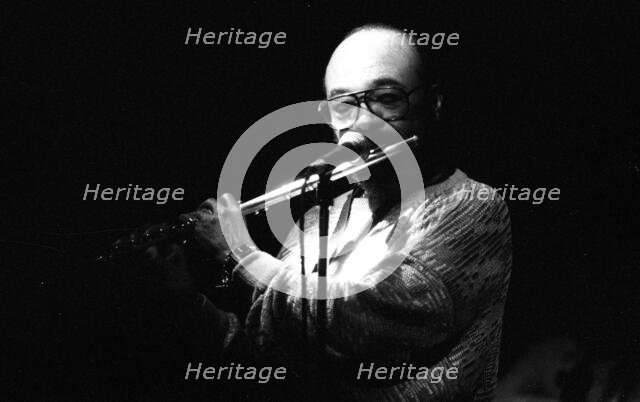 James Moody, Ronnie Scott's Jazz Club, Soho, London, Apr 1987. Creator: Brian O'Connor.
