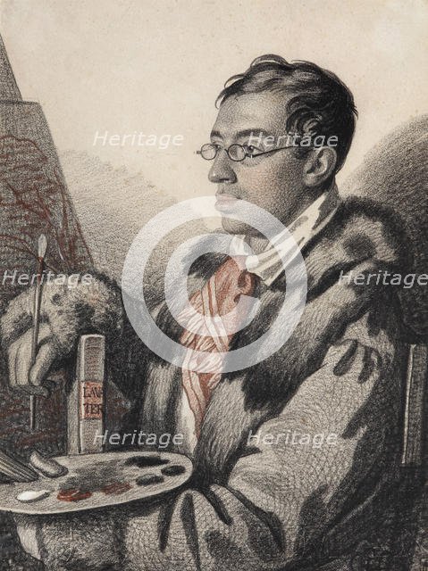 Self-Portrait, 1820-1823. Creator: Hampeln, Carl, von (1794-after 1880).