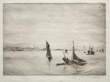 The Roadway of La Rochelle. Creator: Gustave Leheutre (French, 1861-1932).