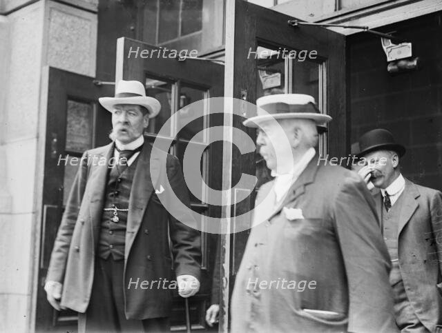 Duke of Grafton (Earl of Euston) with others, 1910. Creator: Bain News Service.