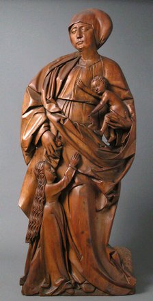 Saint Anne with the Virgin and Child, German, ca. 1520. Creator: Unknown.