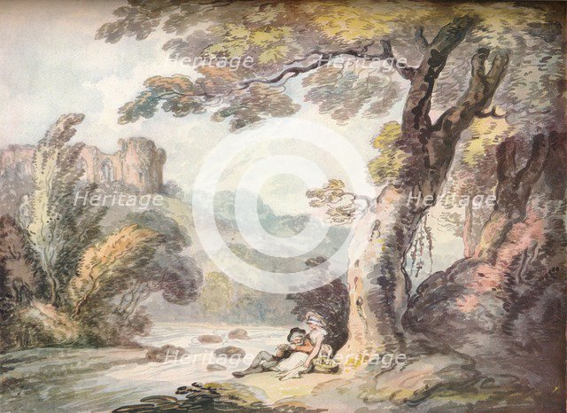 'An Idyll', c1815. Artist: Thomas Rowlandson.