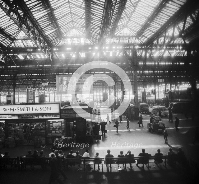 Waterloo Station, London, 1960-1972. Artist: John Gay