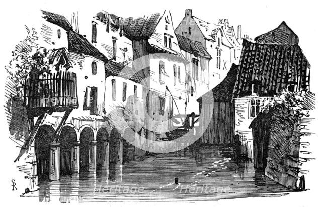 On the Senne, Brussels, 1872. Creator: Unknown.