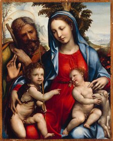 The Holy Family and St. John, between 1477 and 1549. Creator: Sodoma.