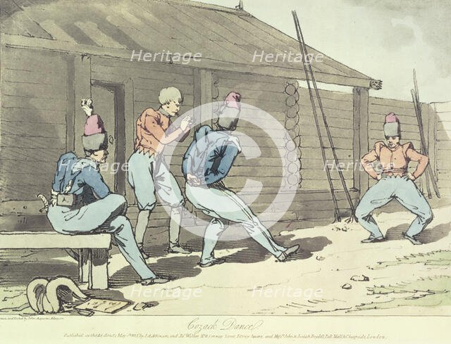Cozack Dance, 1812.  Creator: John Augustus Atkinson.