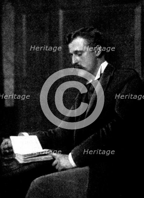 Writers of the Day: No. XXXIV. Mr. William Watson, 1898. Creator: Frederick Hollyer.