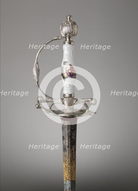 Smallsword, Dutch, Amsterdam, ca. 1750. Creator: Jan Nieuwland.