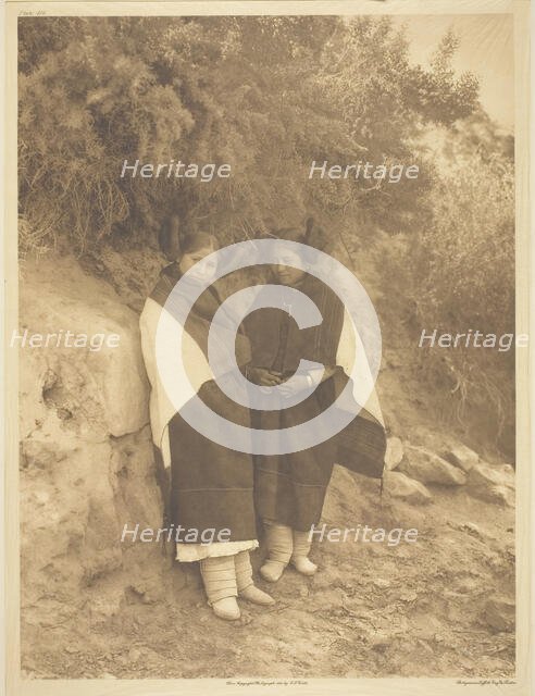 At the Trysting Place, 1921. Creator: Edward Sheriff Curtis.