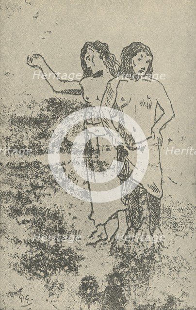 'Drawing', 1936. Artist: Paul Gauguin.