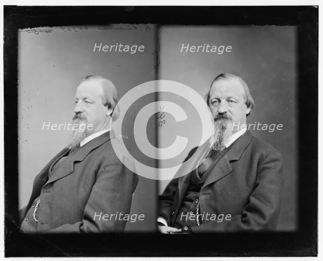 H.R. Linderman, 1865-1880. Creator: Unknown.