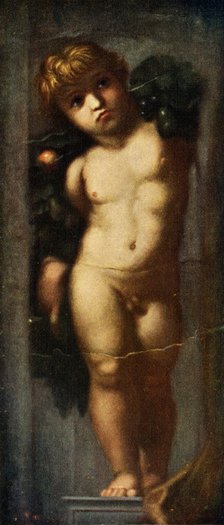 'Putto with Garland', c1510, (c1912). Artist: Raphael.