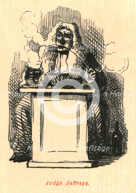 'Judge Jeffreys', 1897.  Creator: John Leech.