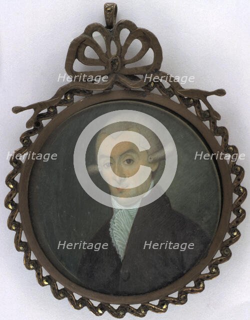 Portrait of a man, 1793. Creator: GBC.