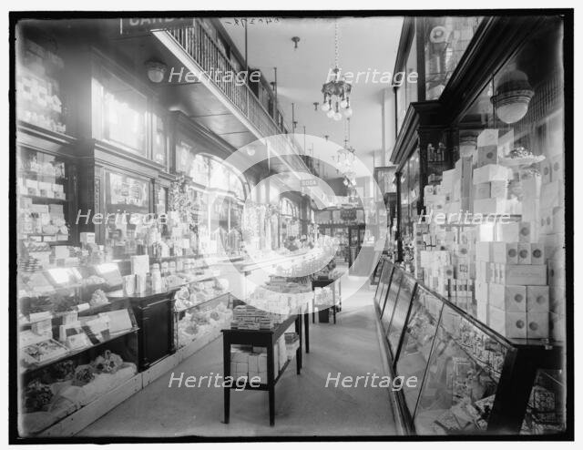 N.Y. drug store, Pennsylvania Station, between 1900 and 1920. Creator: Unknown.