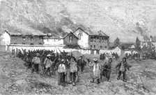 'The Chinese Outrages - The Riots in the Foreign Concessions at Ichang on the Upper Yangtze..., 1891 Creator: Unknown.