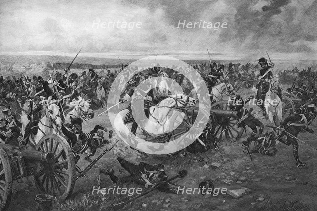 Battle of Waterloo, 1815. Artist: Unknown