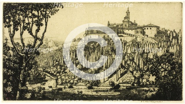 The Certosa, Florence, 1904. Creator: Donald Shaw MacLaughlan.