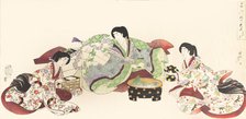 Chiyoda Castle (Album of Women), 1895., 1895. Creator: Chikanobu Yoshu.