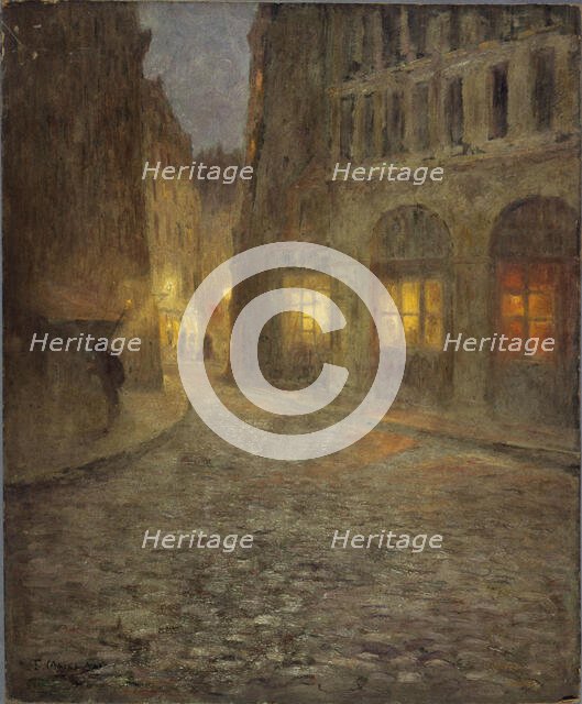 Rue de la Montagne-Sainte-Geneviève, c1902. Creator: Fernand Maillaud.