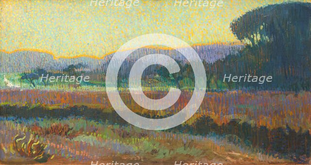 Valley with trees, 1910. Creator: Gestel, Leo (1881-1941).