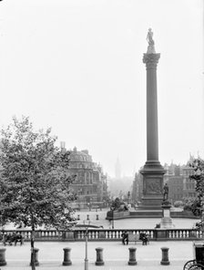 Trafalgar Square, Westminster, London, c1860-c1922. Artist: Henry Taunt