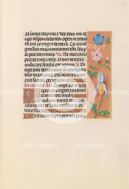 Hours of Queen Isabella the Catholic, Queen of Spain: Fol. 239r, c. 1500. Creator: Master of the First Prayerbook of Maximillian (Flemish, c. 1444-1519); Associates, and.