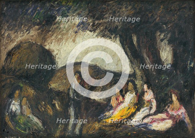 Gypsies, 1920-1929. Creator: Karoly Kotasz.