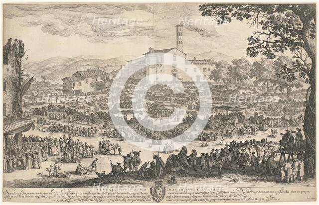The Fair at Impruneta, 1620. Creator: Jacques Callot.