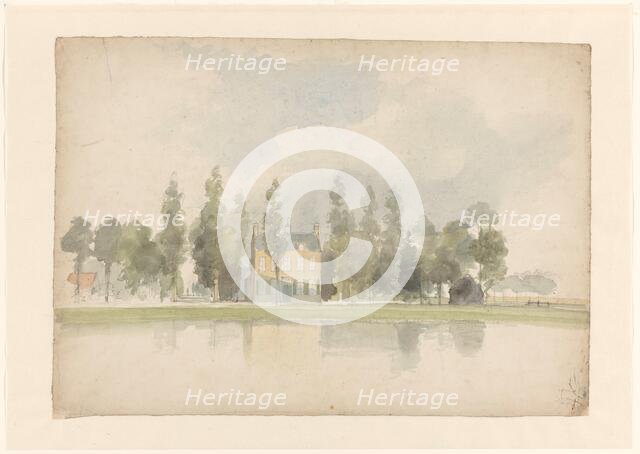 House on the Vliet in Voorburg, 1827-1897. Creator: Lodewijk Johannes Kleijn.