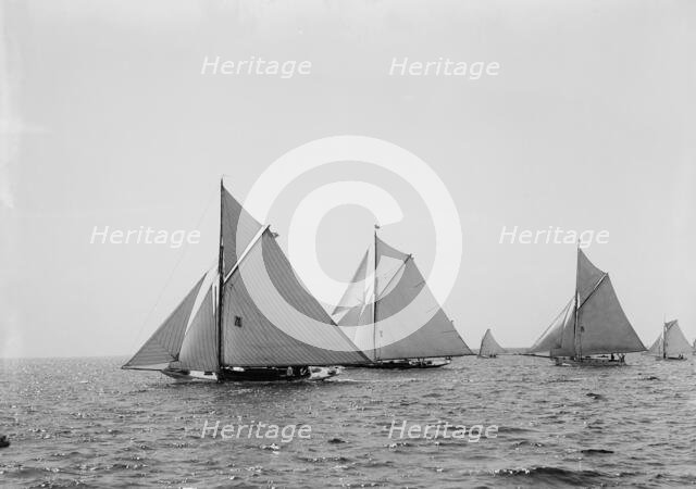 Cymbra, Norota, and Minta, 1896 Aug 11. Creator: John S Johnston.