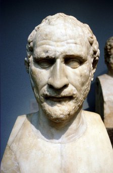Demosthenes, Athenian orator and statesman. Artist: Unknown