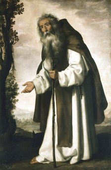 'St Anthony', c1618-1664. Artist: Francisco de Zurbaran