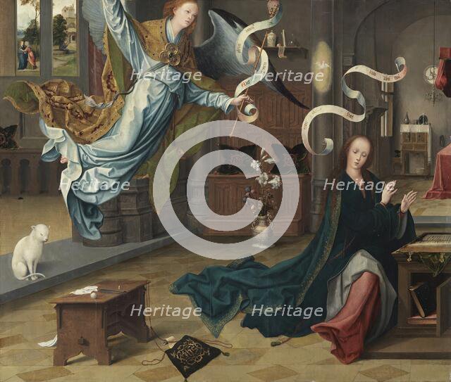 The Annunciation, 1520. Creator: Jan de Beer.