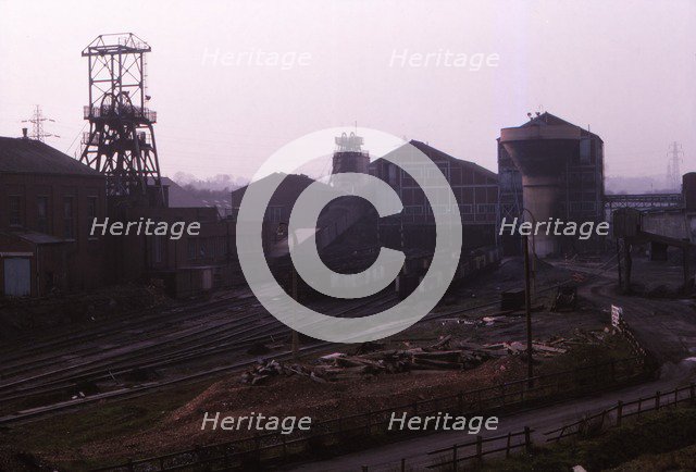 Ormonde Colliery, Derbyshire, England, 20th century. Artist: CM Dixon.