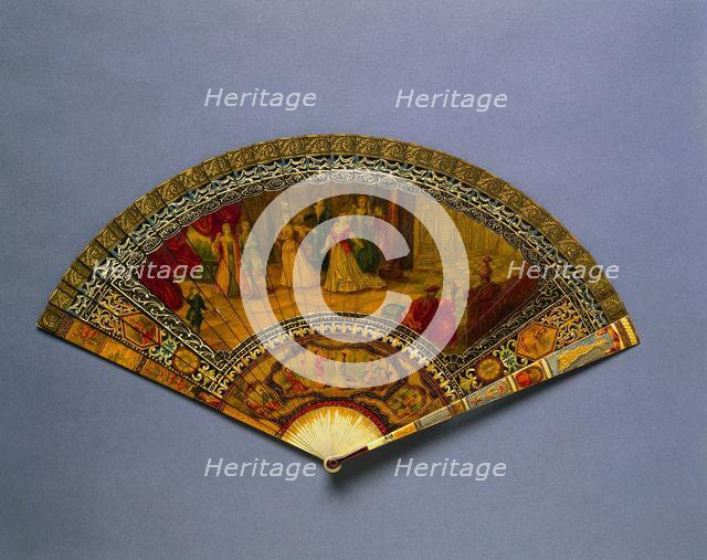 Fan, c. 1888. Creator: Unknown.