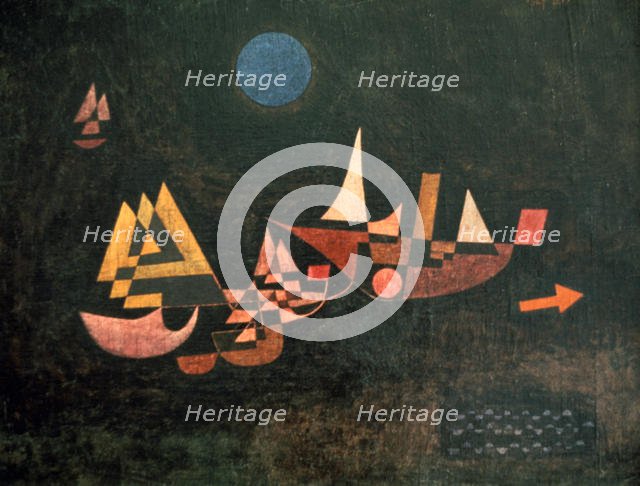 'The Ships Depart', 1927. Artist: Paul Klee