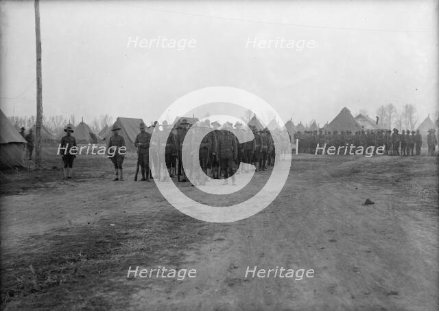 Army, U.S. Colored Soldiers, 1917. Creator: Harris & Ewing.