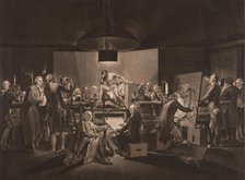 The Life Class of the Vienna Academy, 1790. Creator: Johann Jacobe.