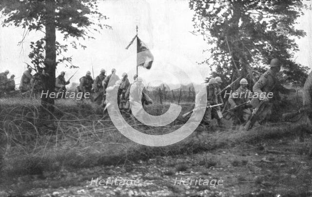 'Le Drapeau dans la bataille; communique officiel du 4 septembre (23 heures)"…, 1916. Creator: Unknown.